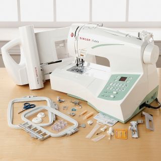 Singer® Futura CE 250 Embroidery and Sewing Machine, Stock Designs CD