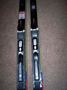Salomon Equipe 10 Skate Ski 187cm with Bindings Great Skis Fast