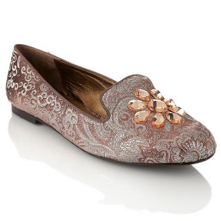 Shoes Flats Loafers & Oxfords theme® Jeweled Brocade Fabric