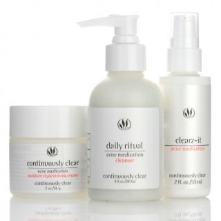 Serious Skincare Continuously Clear 3 piece Adult Regimen Kit