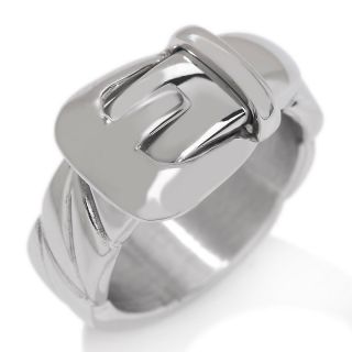  steel polished buckle band ring rating 81 $ 10 00 s h $ 1 99  price
