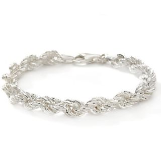 Jewelry Bracelets Chain La dea Bendata Hammered Sterling Silver
