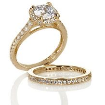Jean Dousset 7.52ct Absolute Cushion Cut 3 Stone Ring