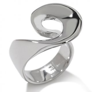  steel freeform swirl bold ring note customer pick rating 85 $ 12 95