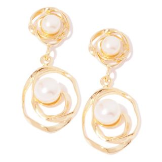 Noa Zuman Jewelry Designs Cultured Freshwater Pearl Wire Wrapped Drop