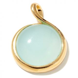  round aqua chalcedony pendant rating 5 $ 29 94 s h $ 5 95  price