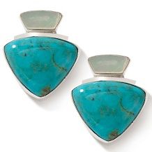 jay king turquoise and mother of pearl earrings $ 59 90 $ 89 90