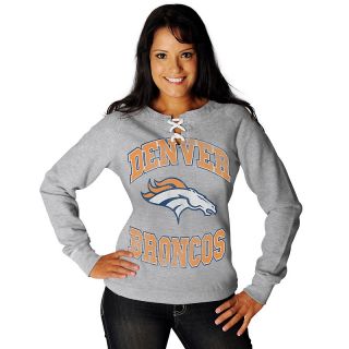 Denver Broncos NFL Womens OT Queen III Long Sleeve T Shirt
