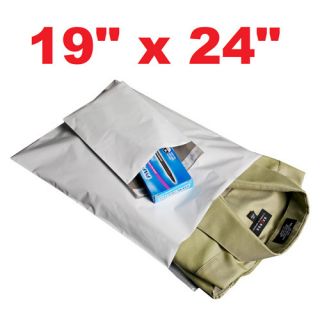 150 19x24 White Poly Mailers Shipping Envelopes Bags