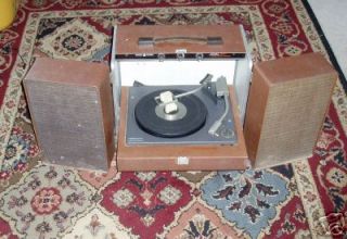  Vintage General Electric Record Player Trimline 400