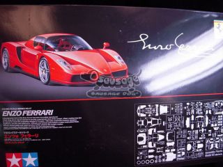 Tamiya 1 12 Enzo Ferrari w P E Parts Big Super Plastic Model Kit 1 12