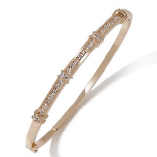 03ct Absolute™ Channel Set Round and Princess Bangle Bracelet at
