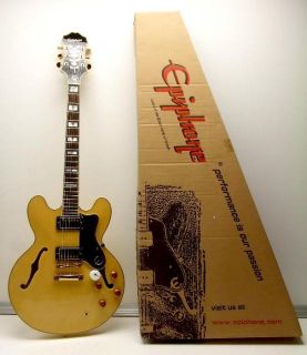 Epiphone Sheraton II Archtop Right Handed Electric Guitar Natural