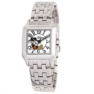 108 8526 disney women s silvertone mickey mouse bracelet watch note