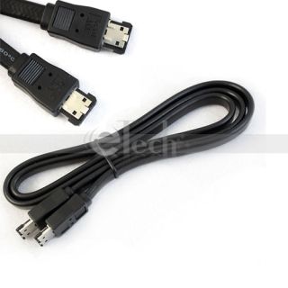 New 39 3ft eSATA to eSATA Male 7 Pin Shielded External HDD Data Cable