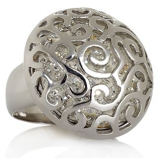  steel caged filigree dome ring rating 3 $ 24 98 s h $ 4 95  price