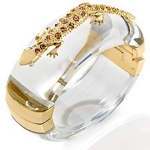 Real Collectibles by Adrienne® Jeweled Buckle Bangle Bracelet at
