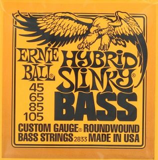 ernie ball bass strings set hybrid slinky 45 105 you will receive 1