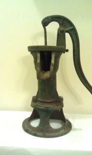   Vintage Water Hand Pump Sanders Co Elizabeth City North Carolina