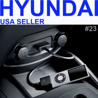 NEW HYUNDAI FACTORY OEM iPOD iPHONE ADAPTER CABLE
