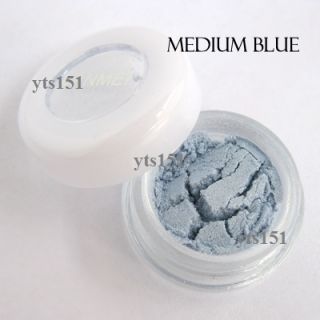 Eye Shadow Powder Makeup Pigment Mineral Eyeshadow Mediumblue B044