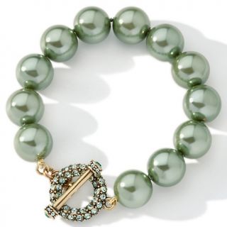 118 238 heidi daus the big pretty crystal accented toggle bracelet