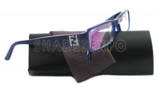 New Fendi Eyeglasses F 934R Blue 442 53mm F934 Auth