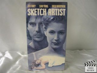 Sketch Artist VHS Jeff Fahey Sean Young