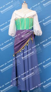 Esmeralda Cosplay Dress Costume Size M Human COS
