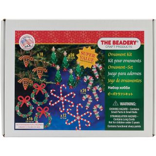 113 4244 the beadery big value bead kit 2012 christmas traditional