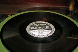 19th Century Edison Record Player President MD Ntique
