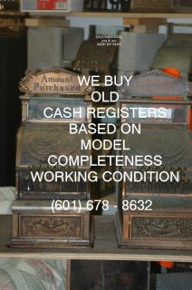  RARE Three Quarter Size F.W.Woolworth Brass Cash Register Top Sign