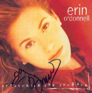 Erin ODonnell Scratching The Surface Autographed Signed CD New
