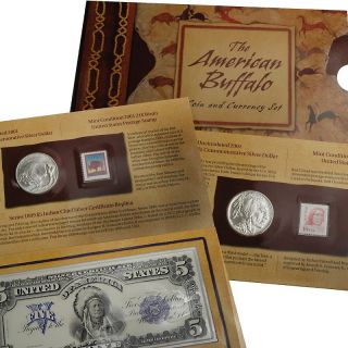 251 131 coin collector 2001 american buffalo coin and currency set