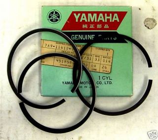  Genuine Yamaha Generator Piston Rings 796 11610 03