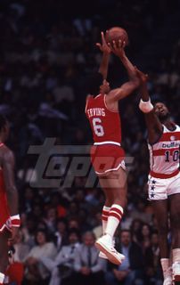  Basketball Slide Negative Julius Erving Philadelphia 76ers