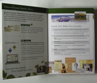 Brand New Ancestry com Family Tree Maker Deluxe 2012 Windows Software