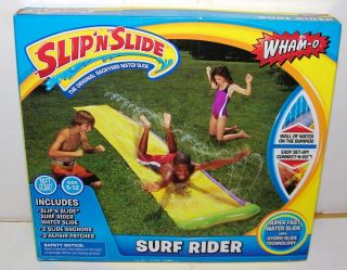Wham O Slip N Slide Surf Rider Backyard Outdoor Water Slide 16 New