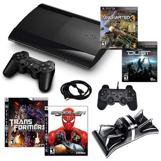 Sony PS3 New Slim 250GB with 3 Games, Bonus DUST 514  Game and
