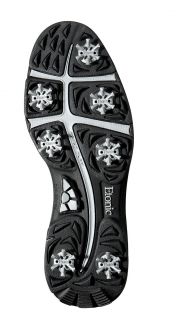 New Etonic Lite Tech LT80 Mens Golf Shoes Black 10 5 MD