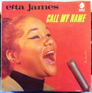 ETTA JAMES call my name LP VG+ LP 4055 Record 1966 Complete w/Inner