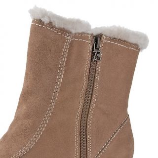 Brilliant® Waterproof Suede Ankle Boot with Trim