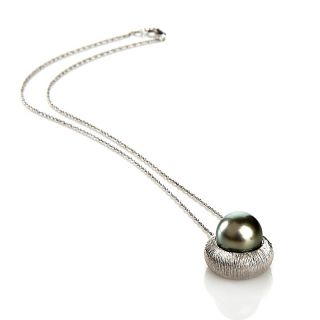  tahitian pearl sterling silver pendant with 18 chain rating 1 $ 139