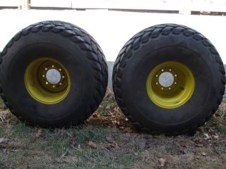  Tires Rims John Deere and Other Farm Tractors Mowing Equipment