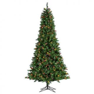 150 642 winter lane 9 prelit multicolored retro christmas tree pine