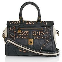 sam edelman leather carryall black or leopard d 20120202170928683