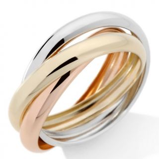 162 587 michael anthony jewelry tricolor 10k rolling ring rating 8 $