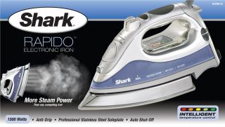 Euro Pro Shark Gi468 Electronic Lightweight Professional Iron (NEW)