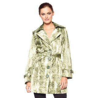 162 309 hot in hollywood hot in hollywood snake print trench coat note