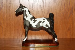 Cheval Collectible Porcelain Saddlebred Horse HTF